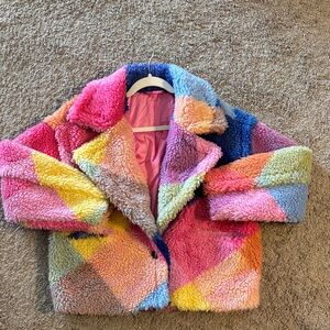 BlankNYC “Happy Days” Teddy Coat Jacket